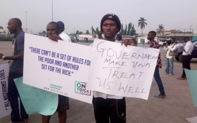 The #IstandwithNigeria Protest