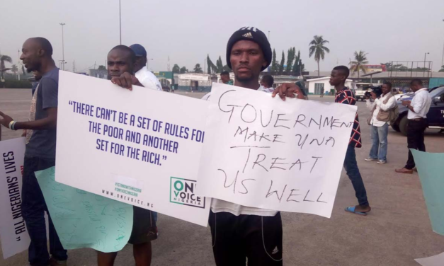 The #IstandwithNigeria Protest