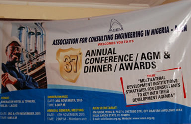 Association for Consulting Engineering in Nigeria (ACEN) 2015 AGM/Conference