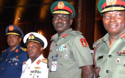 Still on change of service chiefs