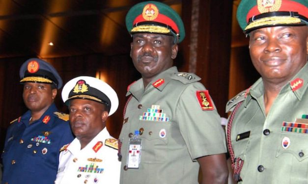 Still on change of service chiefs